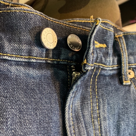 298 Everlane The Way High Denim Short size 26 - Picture 13 of 13